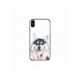 Husa personalizata tip carcasa HQPrint pentru Apple iPhone X, model Fluffy Dog, multicolor, S1D1M0033