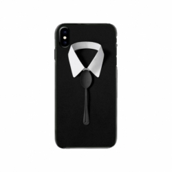 Husa personalizata tip carcasa HQPrint pentru Apple iPhone X, model Mr Fancy, multicolor, S1D1M0036
