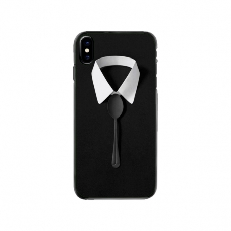 Husa personalizata tip carcasa HQPrint pentru Apple iPhone X, model Mr Fancy, multicolor, S1D1M0036