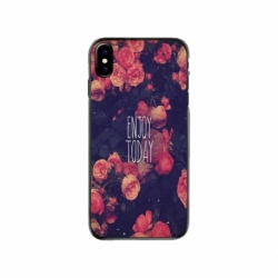 Husa personalizata tip carcasa HQPrint pentru Apple iPhone X, model Enjoy Today, multicolor, S1D1M0037