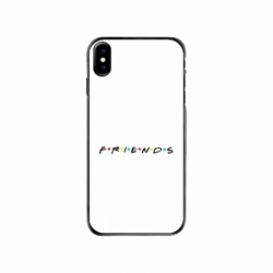Husa personalizata tip carcasa HQPrint pentru Apple iPhone X, model FRIENDS 1, multicolor, S1D1M0043