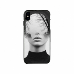 Husa personalizata tip carcasa HQPrint pentru Apple iPhone X, model Abstract Lady, multicolor, S1D1M0066