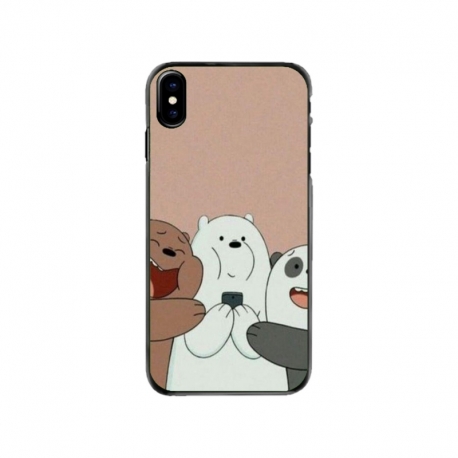 Husa personalizata tip carcasa HQPrint pentru Apple iPhone X, model Bears 2, multicolor, S1D1M0089