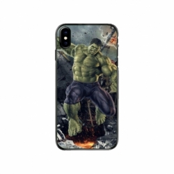 Husa personalizata tip carcasa HQPrint pentru Apple iPhone X, model Hulk 1, multicolor, S1D1M0099