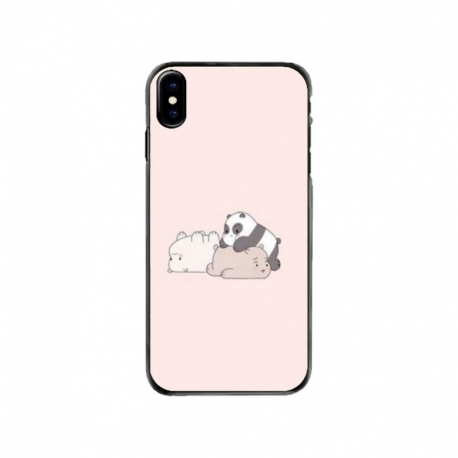 Husa personalizata tip carcasa HQPrint pentru Apple iPhone X, model Bears 3, multicolor, S1D1M0115