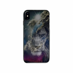 Husa personalizata tip carcasa HQPrint pentru Apple iPhone X, model Lion 4, multicolor, S1D1M0120
