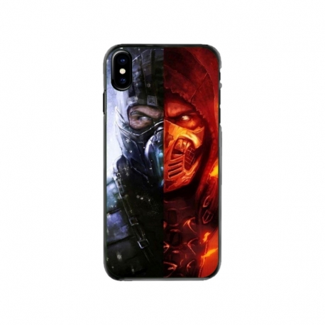 Husa personalizata tip carcasa HQPrint pentru Apple iPhone X, model Mortal Kombat, multicolor, S1D1M0130