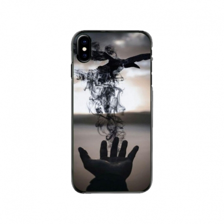 Husa personalizata tip carcasa HQPrint pentru Apple iPhone X, model Black Magic, multicolor, S1D1M0152