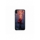 Husa personalizata tip carcasa HQPrint pentru Apple iPhone X, model Fire Rose, multicolor, S1D1M0158