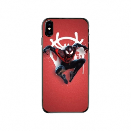 Husa personalizata tip carcasa HQPrint pentru Apple iPhone X, model Spiderman 3, multicolor, S1D1M0169