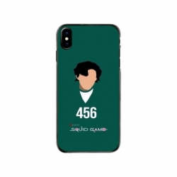 Husa personalizata tip carcasa HQPrint pentru Apple iPhone X, model Squid Game 3, multicolor, S1D1M0175