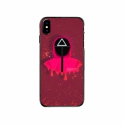 Husa personalizata tip carcasa HQPrint pentru Apple iPhone X, model Squid Game 6, multicolor, S1D1M0178