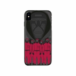 Husa personalizata tip carcasa HQPrint pentru Apple iPhone X, model Squid Game 15, multicolor, S1D1M0187