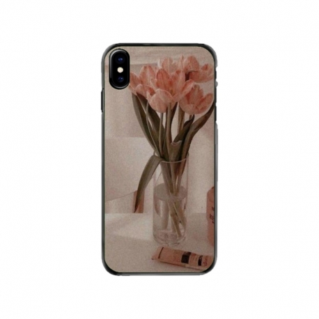 Husa personalizata tip carcasa HQPrint pentru Apple iPhone X, model Flowers 14, multicolor, S1D1M0208