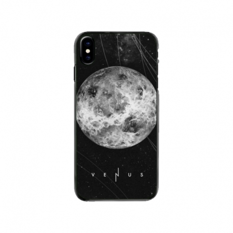 Husa personalizata tip carcasa HQPrint pentru Apple iPhone X, model Moon, multicolor, S1D1M0212