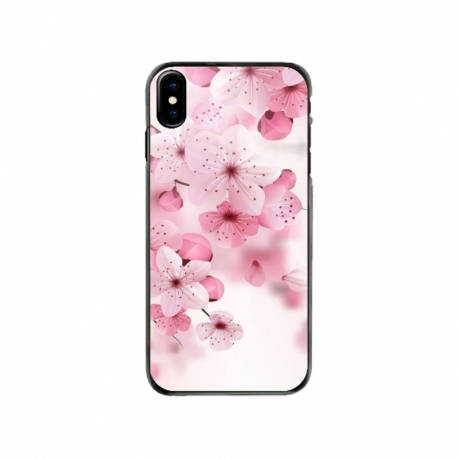 Husa personalizata tip carcasa HQPrint pentru Apple iPhone X, model Flowers 17, multicolor, S1D1M0241