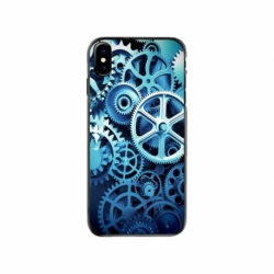 Husa personalizata tip carcasa HQPrint pentru Apple iPhone X, model Clockwork, multicolor, S1D1M0250