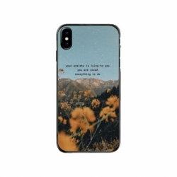 Husa personalizata tip carcasa HQPrint pentru Apple iPhone X, model Quote 1, multicolor, S1D1M0306