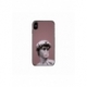 Husa personalizata tip carcasa HQPrint pentru Apple iPhone X, model Bubble Gum Statue, multicolor, S1D1M0317