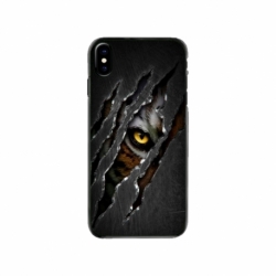 Husa personalizata tip carcasa HQPrint pentru Apple iPhone X, model Hidden Tiger, multicolor, S1D1M0332
