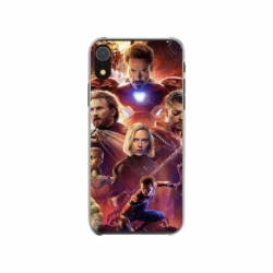 Husa personalizata tip carcasa HQPrint pentru Apple iPhone XR, model Avengers Inifinity War, multicolor, S1D1M0010