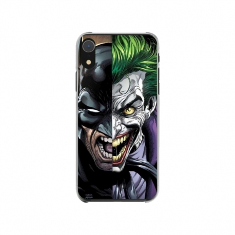 Husa personalizata tip carcasa HQPrint pentru Apple iPhone XR, model Batman VS Joker, multicolor, S1D1M0012