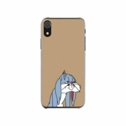 Husa personalizata tip carcasa HQPrint pentru Apple iPhone XR, model Tired Bunny, multicolor, S1D1M0027