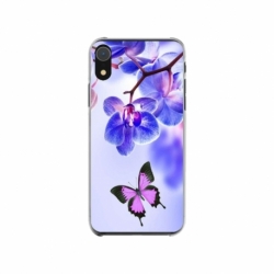 Husa personalizata tip carcasa HQPrint pentru Apple iPhone XR, model Butterfly 2, multicolor, S1D1M0029