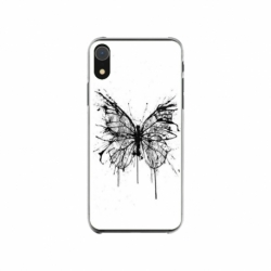 Husa personalizata tip carcasa HQPrint pentru Apple iPhone XR, model Butterfly 3, multicolor, S1D1M0030