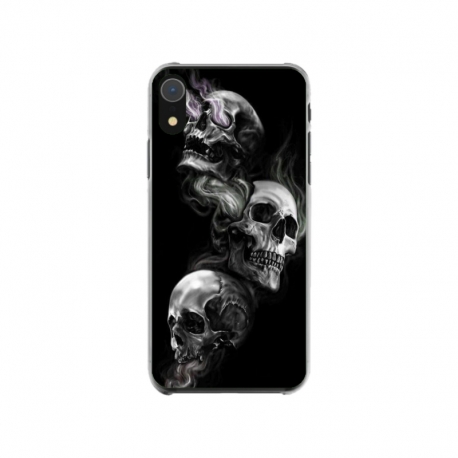 Husa personalizata tip carcasa HQPrint pentru Apple iPhone XR, model Skulls, multicolor, S1D1M0032