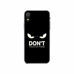 Husa personalizata tip carcasa HQPrint pentru Apple iPhone XR, model Dont touch my phone 1, multicolor, S1D1M0035