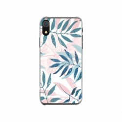 Husa personalizata tip carcasa HQPrint pentru Apple iPhone XR, model Leaf Design 1, multicolor, S1D1M0044