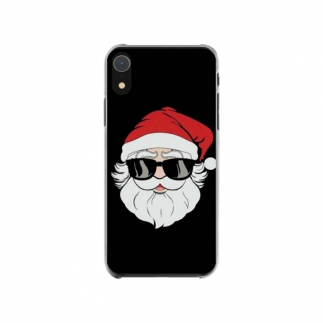Husa personalizata tip carcasa HQPrint pentru Apple iPhone XR, model Cool Santa, multicolor, S1D1M0046