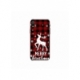Husa personalizata tip carcasa HQPrint pentru Apple iPhone XR, model Merry Christmas Reindeer 2, multicolor, S1D1M0050