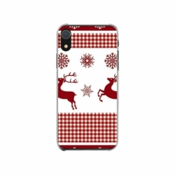 Husa personalizata tip carcasa HQPrint pentru Apple iPhone XR, model Reindeer 1, multicolor, S1D1M0051