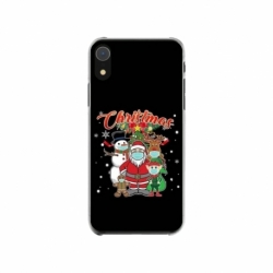 Husa personalizata tip carcasa HQPrint pentru Apple iPhone XR, model Covid Christmas, multicolor, S1D1M0054