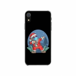 Husa personalizata tip carcasa HQPrint pentru Apple iPhone XR, model Covid Santa, multicolor, S1D1M0055