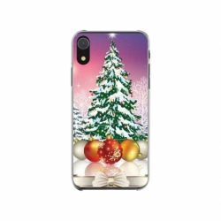 Husa personalizata tip carcasa HQPrint pentru Apple iPhone XR, model Christmas Tree 1, multicolor, S1D1M0057