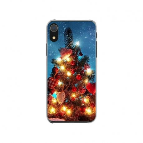 Husa personalizata tip carcasa HQPrint pentru Apple iPhone XR, model Christmas Tree 2, multicolor, S1D1M0058