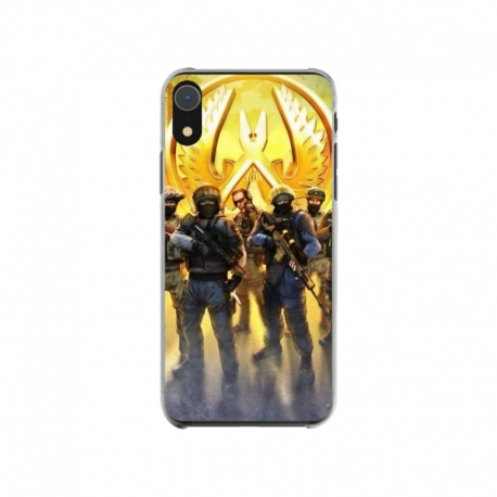 Husa personalizata tip carcasa HQPrint pentru Apple iPhone XR, model Counter Strike, multicolor, S1D1M0062