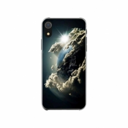 Husa personalizata tip carcasa HQPrint pentru Apple iPhone XR, model Cloudy Earth, multicolor, S1D1M0067