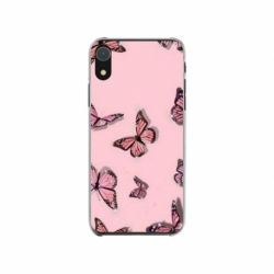 Husa personalizata tip carcasa HQPrint pentru Apple iPhone XR, model Butterfly 7, multicolor, S1D1M0076