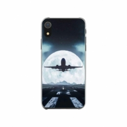 Husa personalizata tip carcasa HQPrint pentru Apple iPhone XR, model Moon Landing, multicolor, S1D1M0077