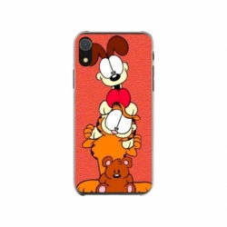 Husa personalizata tip carcasa HQPrint pentru Apple iPhone XR, model Garfield, multicolor, S1D1M0085