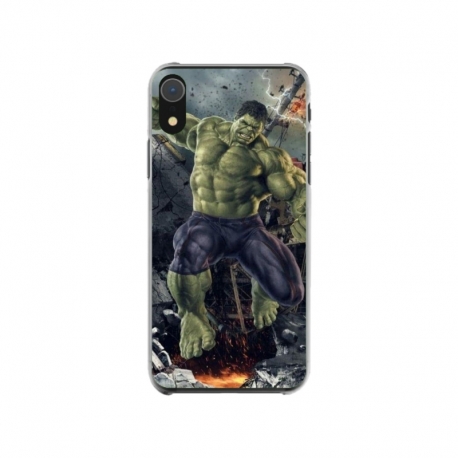 Husa personalizata tip carcasa HQPrint pentru Apple iPhone XR, model Hulk 1, multicolor, S1D1M0099