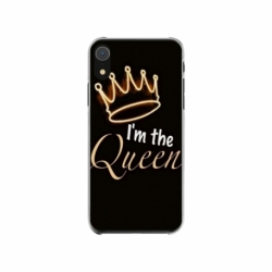 Husa personalizata tip carcasa HQPrint pentru Apple iPhone XR, model Im the Queen, multicolor, S1D1M0101