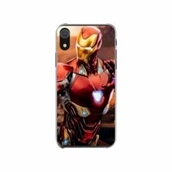 Husa personalizata tip carcasa HQPrint pentru Apple iPhone XR, model Iron Man 1, multicolor, S1D1M0102
