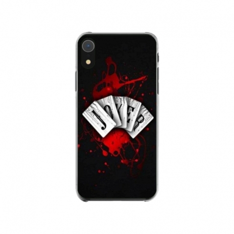 Husa personalizata tip carcasa HQPrint pentru Apple iPhone XR, model Joker 1, multicolor, S1D1M0106