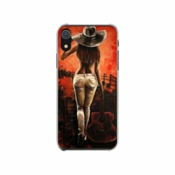 Husa personalizata tip carcasa HQPrint pentru Apple iPhone XR, model Sexy Lady, multicolor, S1D1M0113