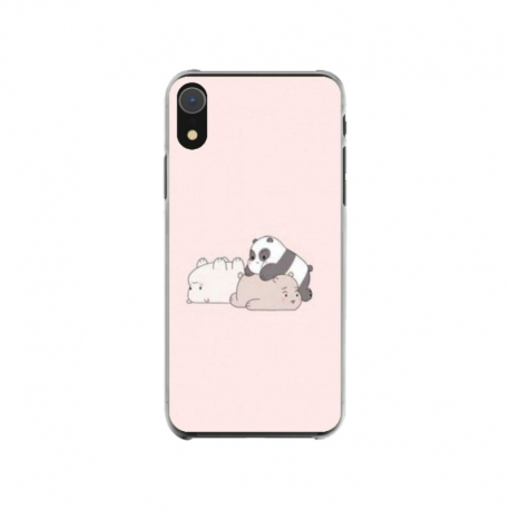 Husa personalizata tip carcasa HQPrint pentru Apple iPhone XR, model Bears 3, multicolor, S1D1M0115